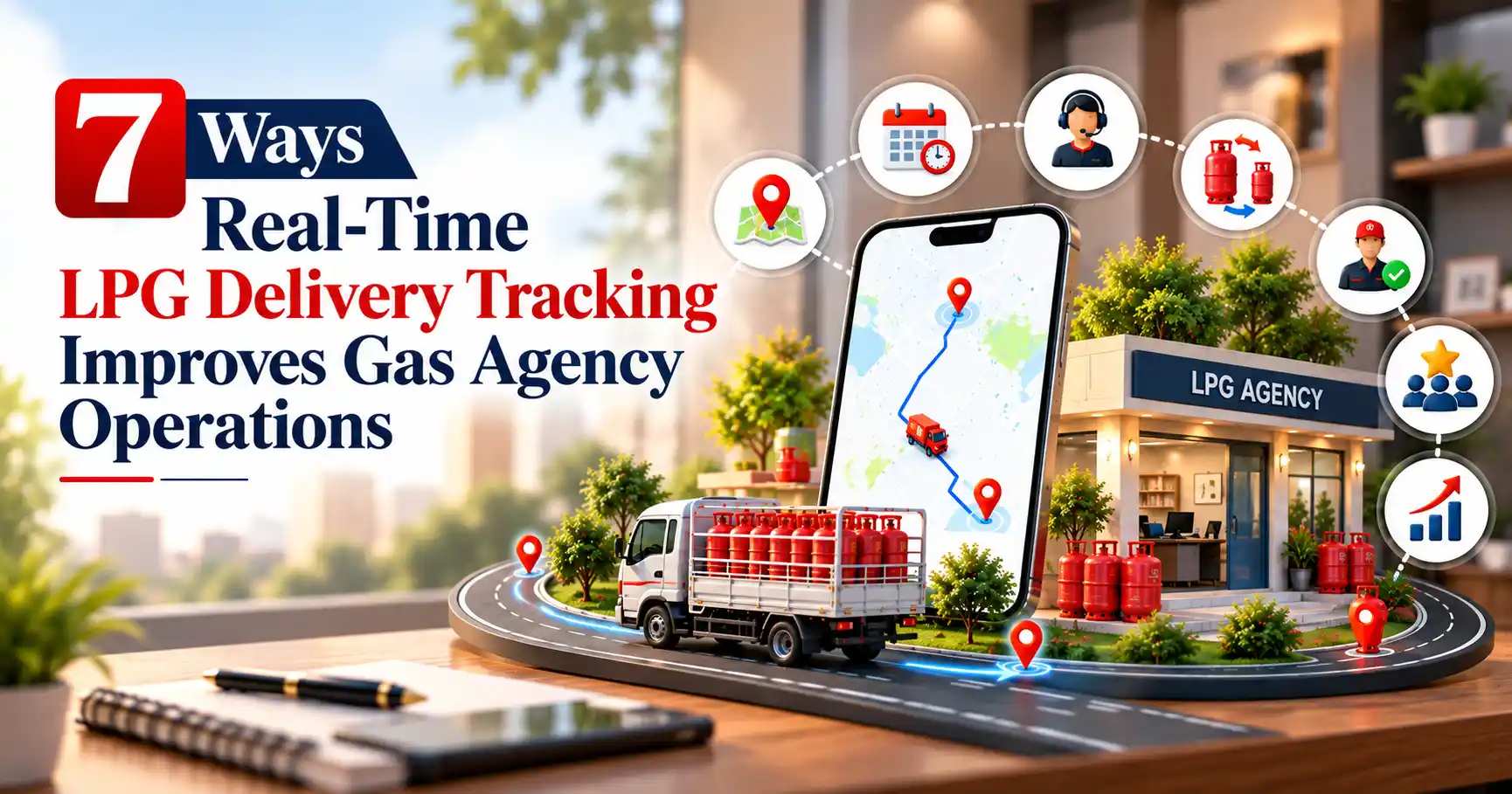 Real-Time LPG Delivery Tracking Improves Gas Agency Operations